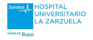 teléfono hospital sanitas la zarzuela gratuito